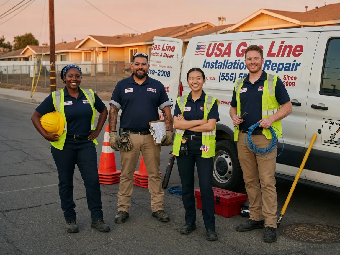 Gas Line Installation company in Milledgeville, IL